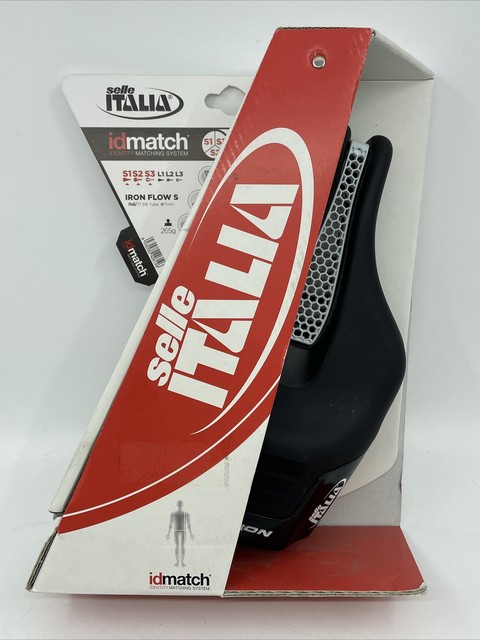 Selle ITALIA Iron Flow Ti316 Saddle Black S123 for sale online | eBay