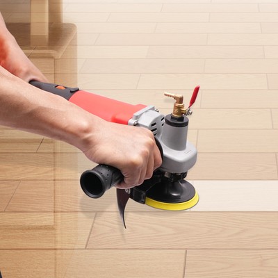 4'' Pneumatic Grinder Wet Polisher Polishing Machine for Granite Concrete 8100rpm