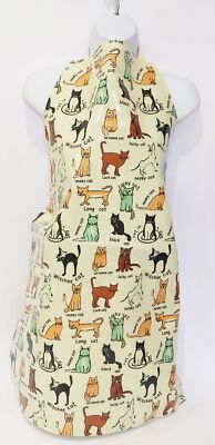 Happy Cat Collection - Schürze - PVC - Highlands Küche Backen NEU