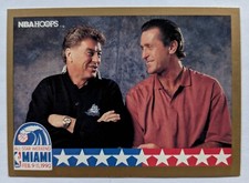 CHUCK DALY, PAT RILEY, 1990-91 NBA HOOPS MIAMI ALL STAR COACHES #13