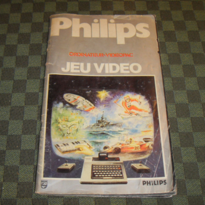 Catalogue D'époque Videopac - Philips France 1983 - Odyssey2 - Très Bon état