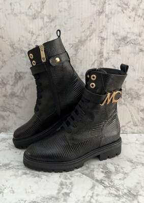 Marc Cain Women s Black Lace Up Ankle Boot - Size EU 36 US 6 New
