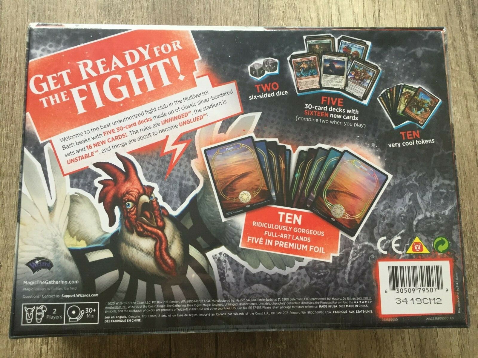 Magic The Gathering Unsanctioned Card Game SEALED BOX NEW ENGLISH