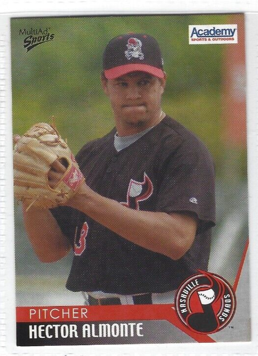 2004 Nashville Sounds (Triple APittsburgh Pirates) Hector Almonte eBay
