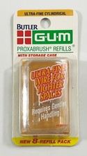 GUM Proxabrush Go-Betweens Refills 412RN 8Ct