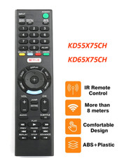 New Remote Control fit for Sony Bravia Smart TV KD65X75CH, KD55X75CH KD-65X75CH