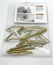 Decorative Plate Hangers for The Wall – 3 Sizes of 6/8/10 Inch Plate Hangers NEW