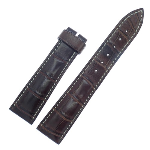 BREGUET GENUINE BROWN CROCODILE 20MM WATCH STRAP