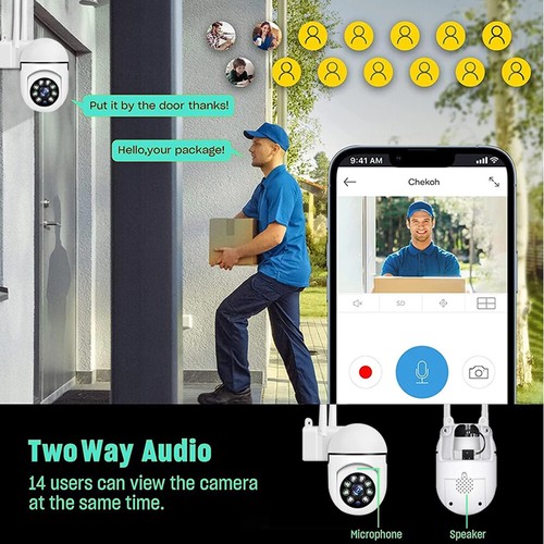Wireless Security Camera System Outdoor Home 5G Wifi Night Vision Cam 1080P HD - Picture 5 of 29