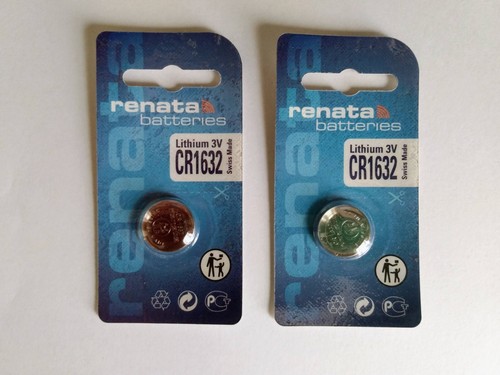 2 Batterie Al Litio RENATA CR1632 3V - Scadenza 2029, Nuove, Per Orologi E Dispositivi - Foto 5