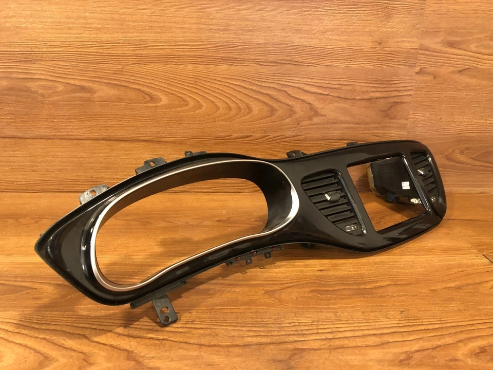 2013-2016 道奇 DART SPEEDOMETER 集群屏幕 DASH TRIM BEZEL 面板黑色原始设备制造商 — 第 4/4 张图片