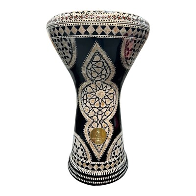 Drum Darbuka tabla doumbek mother of pearl Gawharet El Fan free bag 17 inch