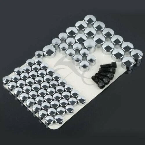 Juego de 75 tapas de perno aptas para Harley Electra Glide Road King 2007-2013 Foto 2 de 3