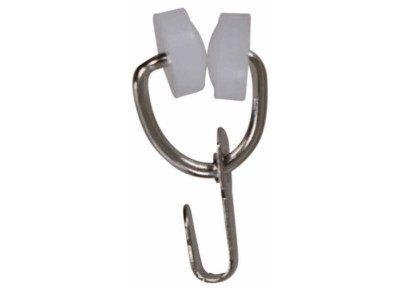 RV DESIGNER A109 2-WHEEL CURTAIN CARRIER WITH HOOK 14-PK