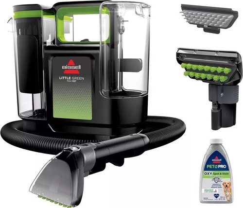 BISSELL 3860 Little Green Max Pet Portable Carpet and Upholstery Deep Cleaner
