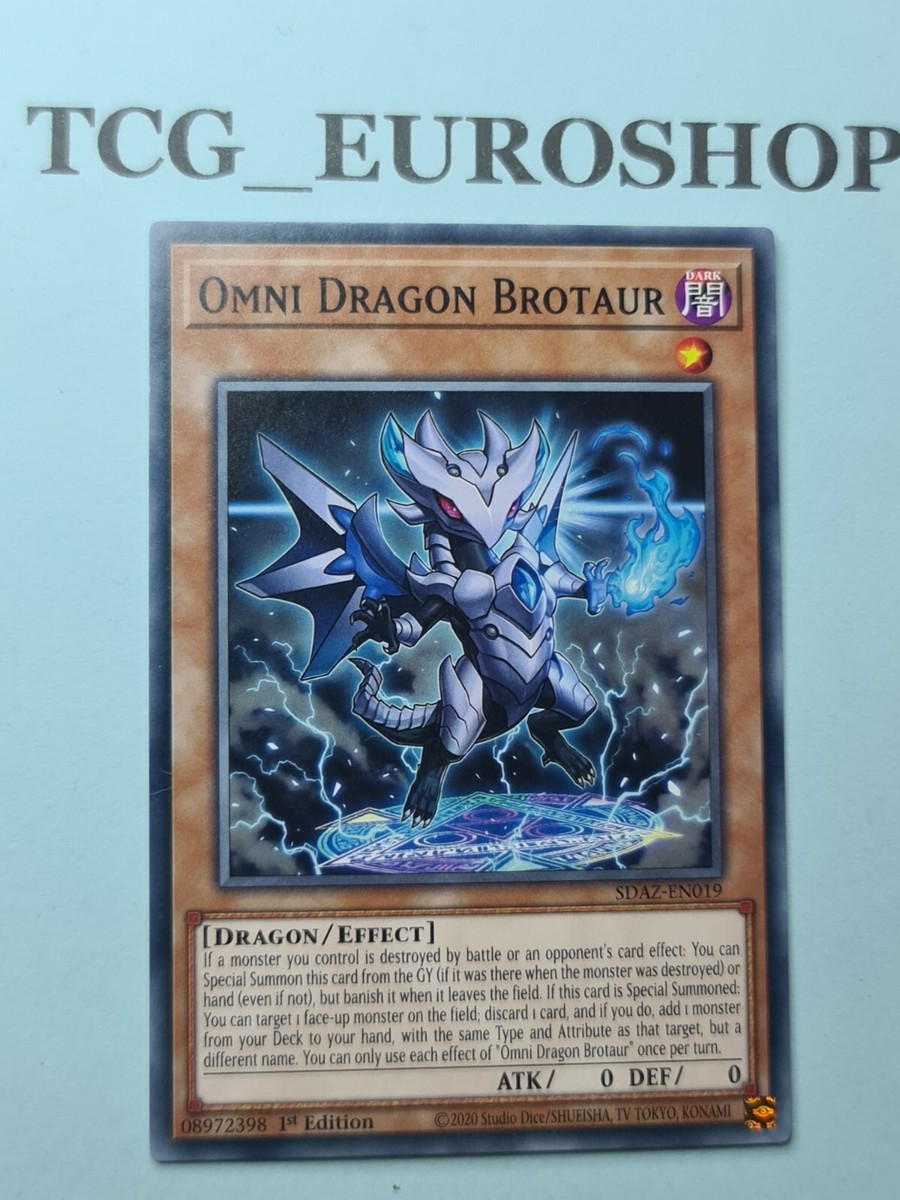 Omni Dragon Brotaur □ YUGIOH □ SDAZ □ 2022 □ 1st □ COMMON
