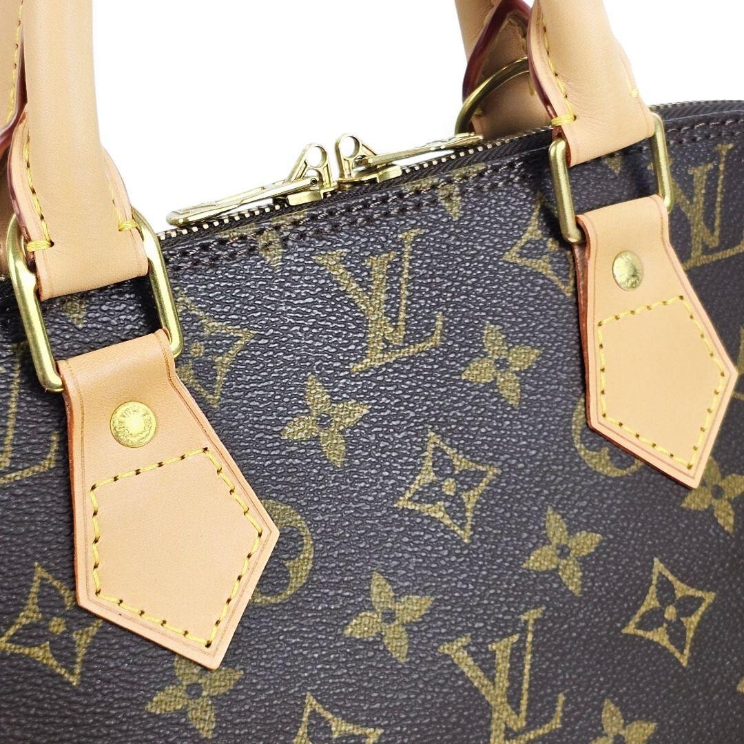 Louis Vuitton LOUIS VUITTON Monogram Alma Handbag 9.8*13.7*6.2