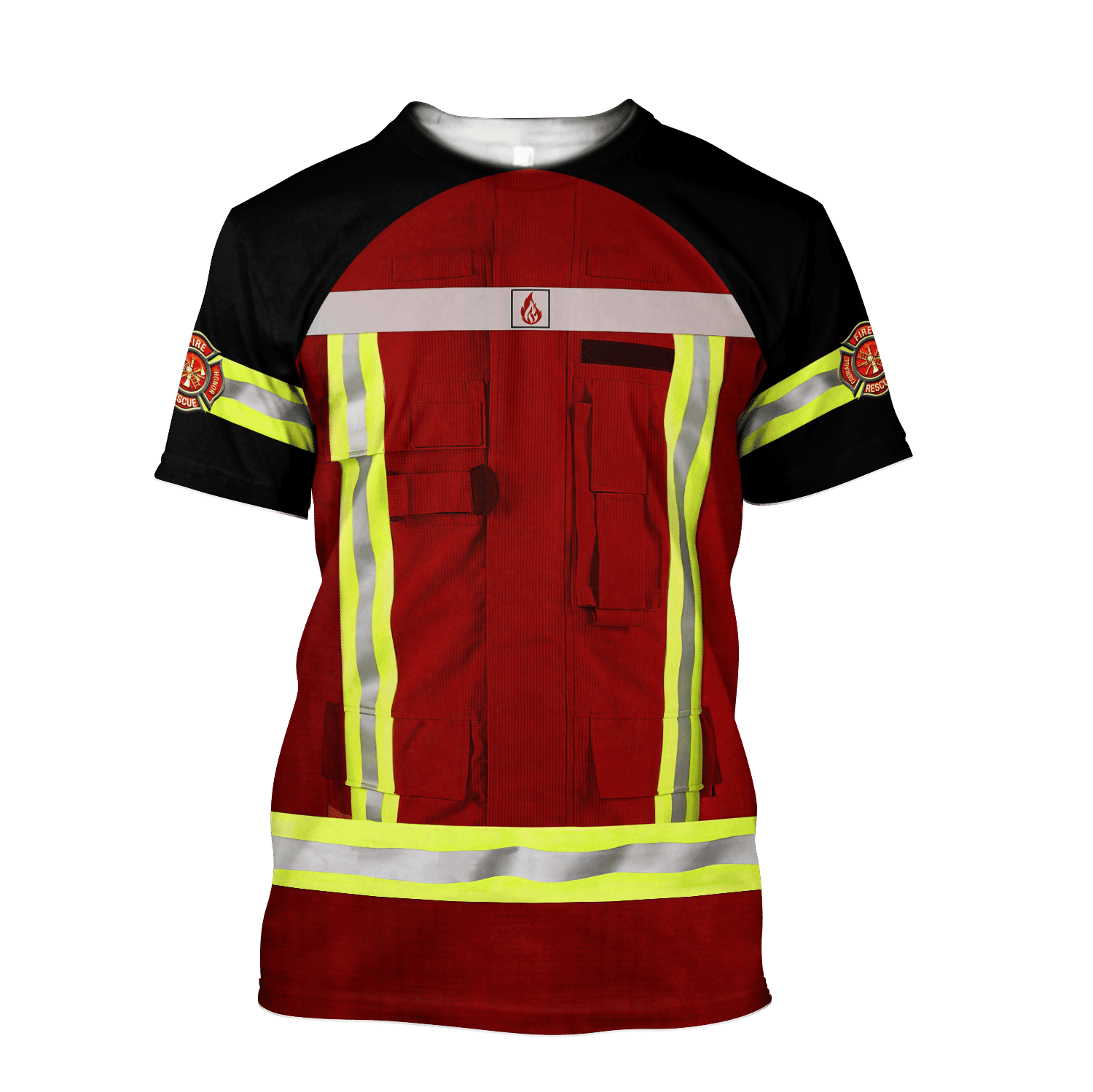 September Firefighter T-shirt For Men And Women,3D Tees with Unique Designs