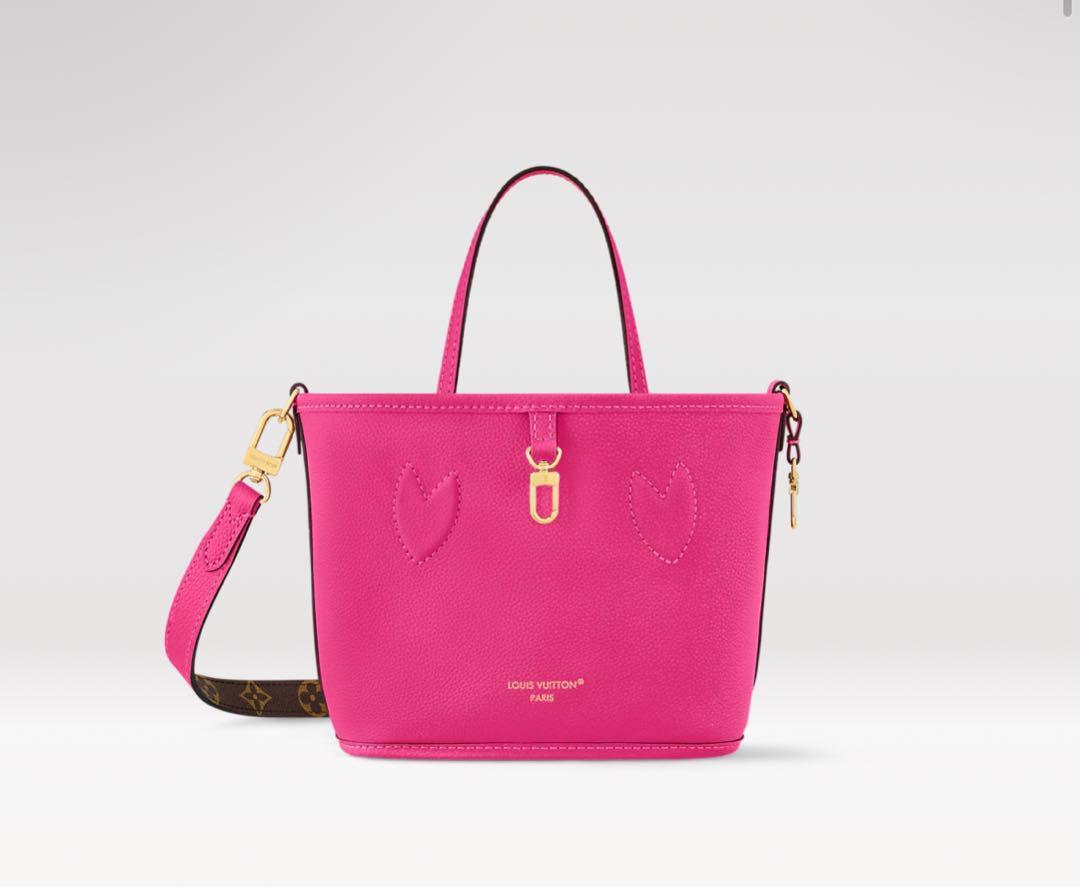 Louis Vuitton Neverfull Inside Out BB Pink Brown M12106 image 3
