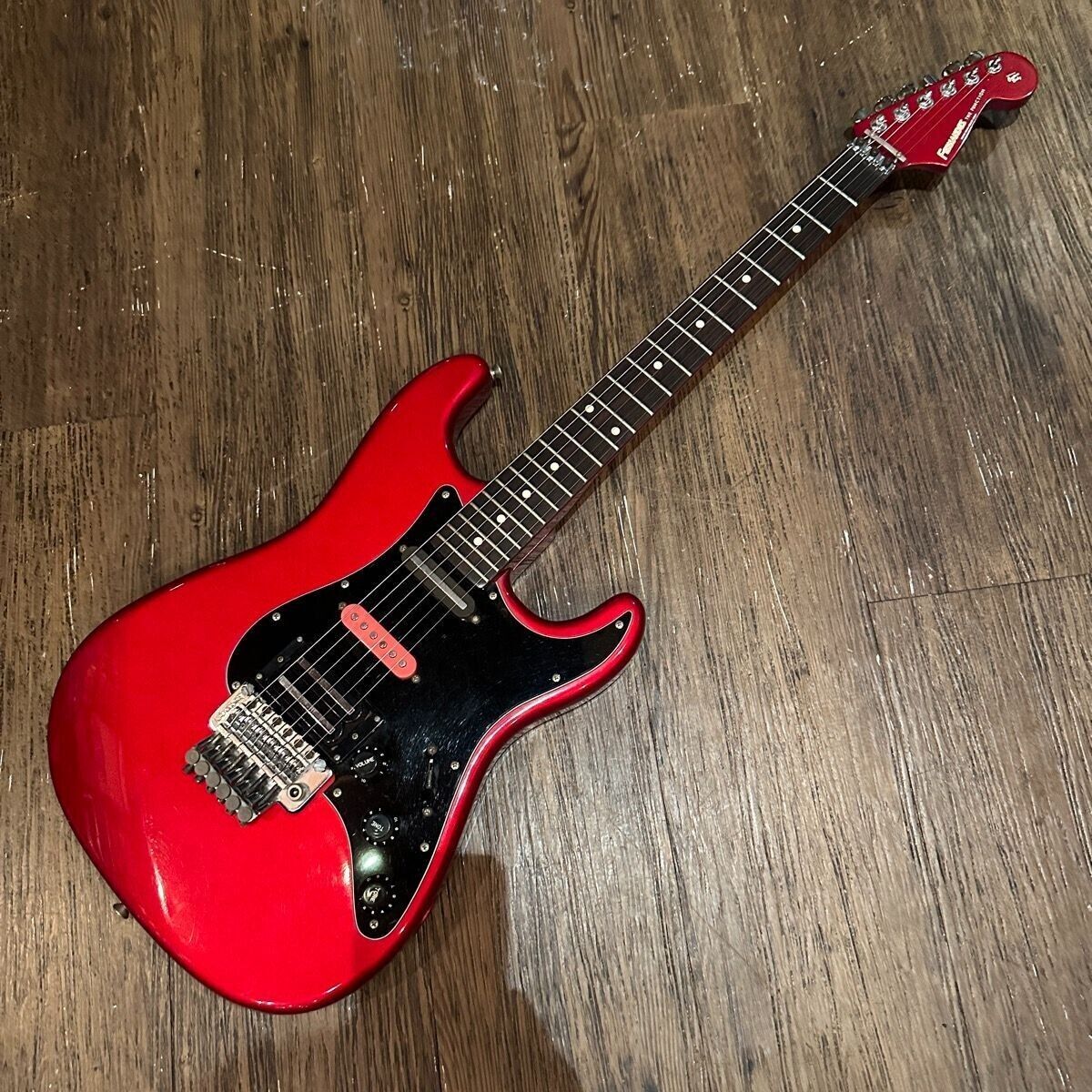 FERNANDES THE FUNCTION FST-65 Electric Guitar Red Tested FERNANDES THE FUNCTION FST-65 Electric Guitar Red Tested