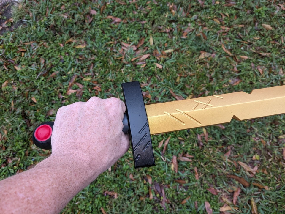 Espada Usada de Batalla de Finn Hora de Aventuras de Espuma de Poliuretano Foto 4 de 4