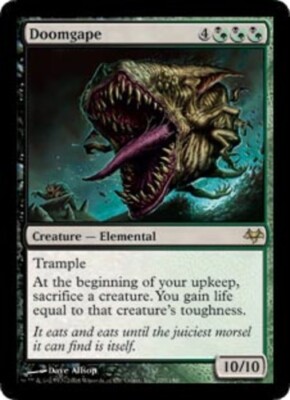 1 x Doomgape - Eventide - Moderate Play - MTG