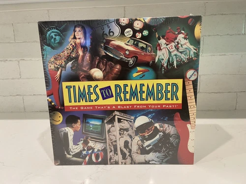 Times To Remember Board Game. Milton Bradley. Vintage 1991 BRAND NEW SEALED