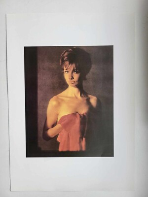 Alter Vintage Druck - Pirelli Kalender Klassiker März 1964