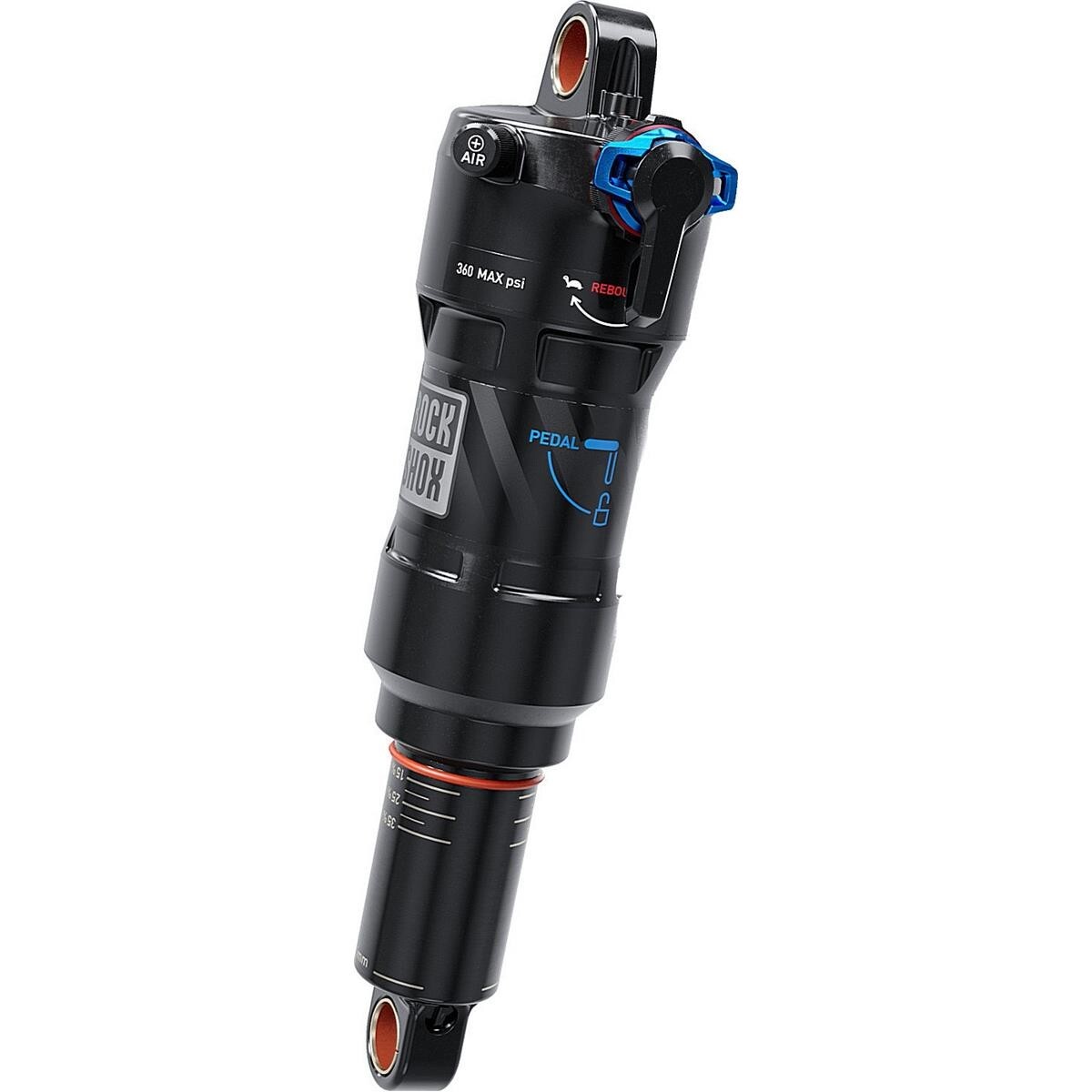 Ammortizzatore Rockshox Deluxe Ultimate RCT 210x52,5 mm - Sospensione DebonAir+