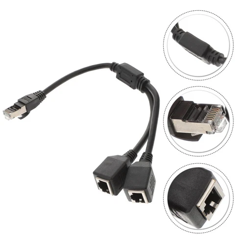 Sdoppiatore Cavo Ethernet Di Rete Splitter Ad Alta Velocità Toni Della