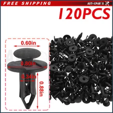 120pcs Fender Clips Body Rivets for Suzuki King Quad 250 300 400 450 500 700 750
