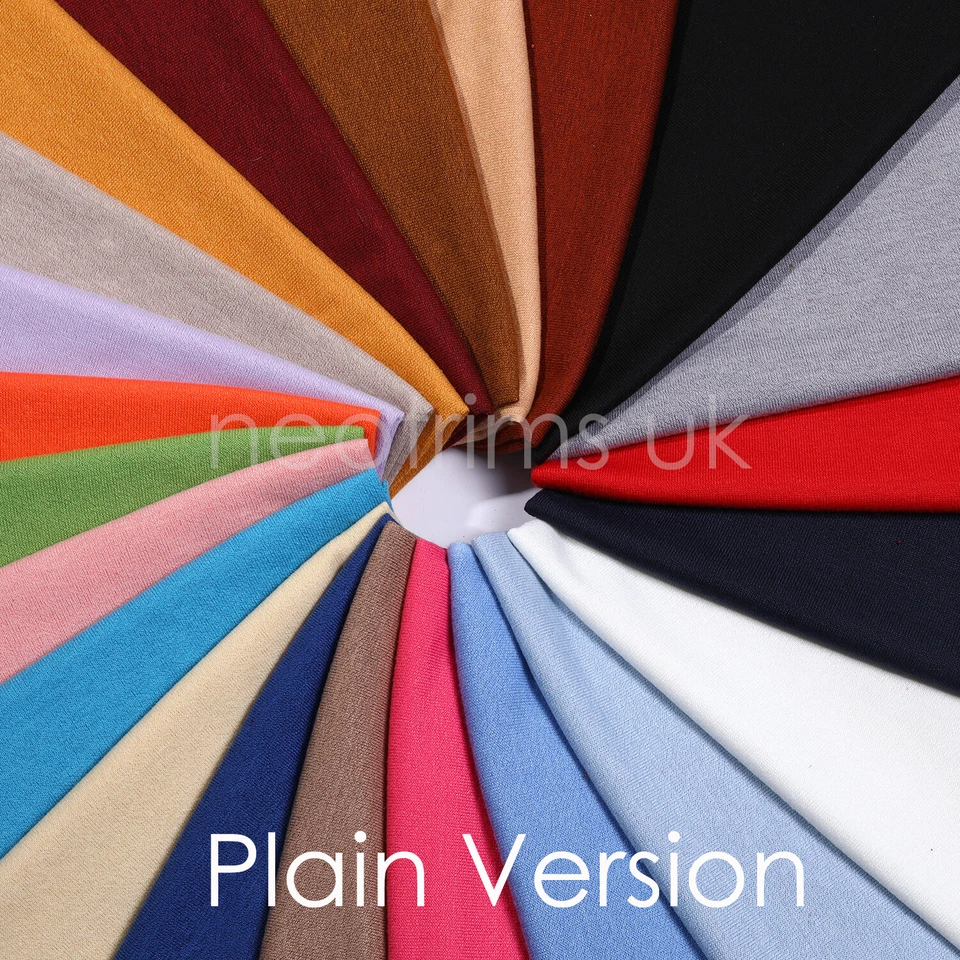 Ribbed Knit Fabric Jersey Stretch Material Plain and Rib Pattern to Mix & Match - Image 4 of 4