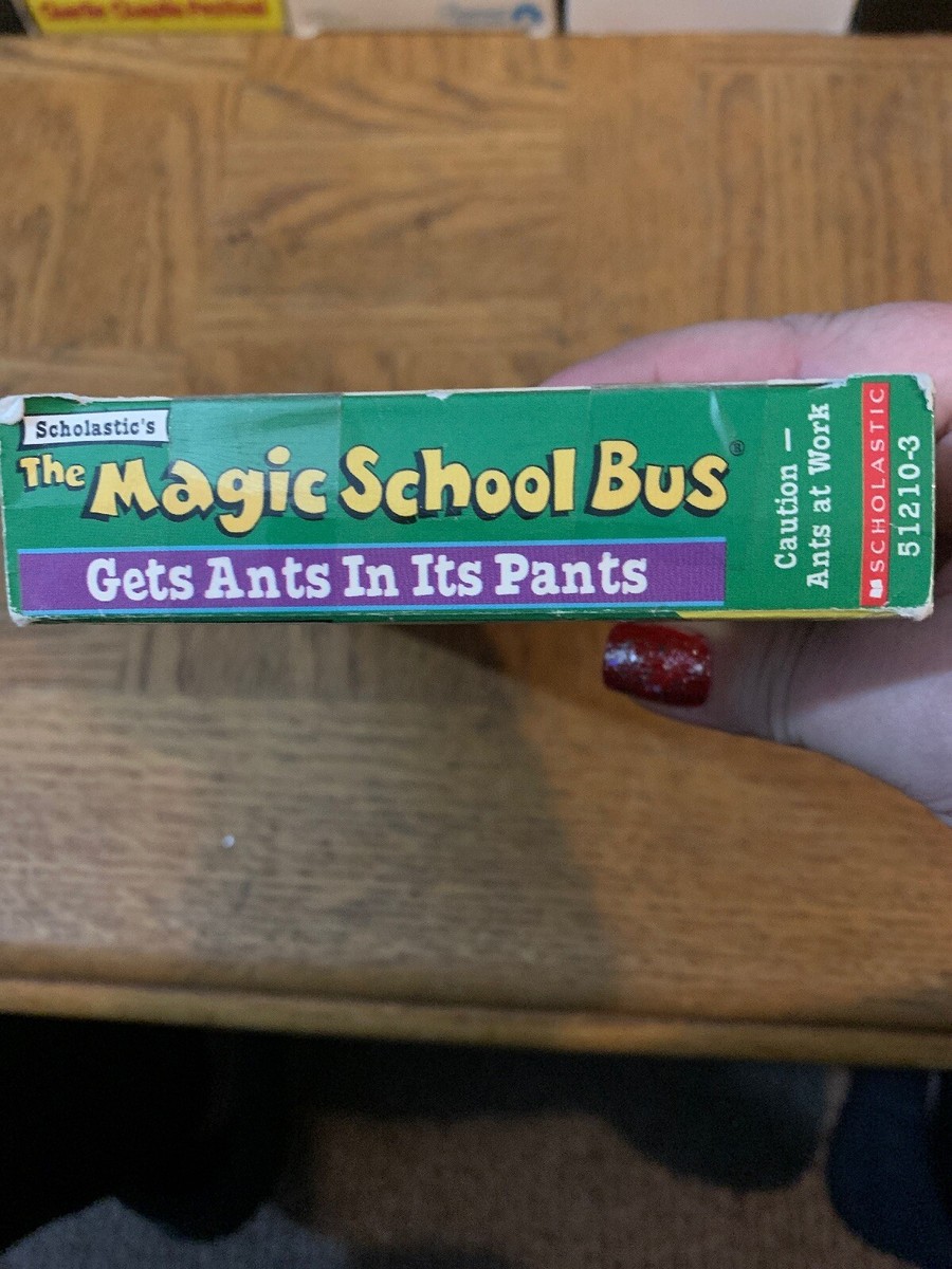 The Magic School Bus Gets Ants In It's Pants VHS | eBay