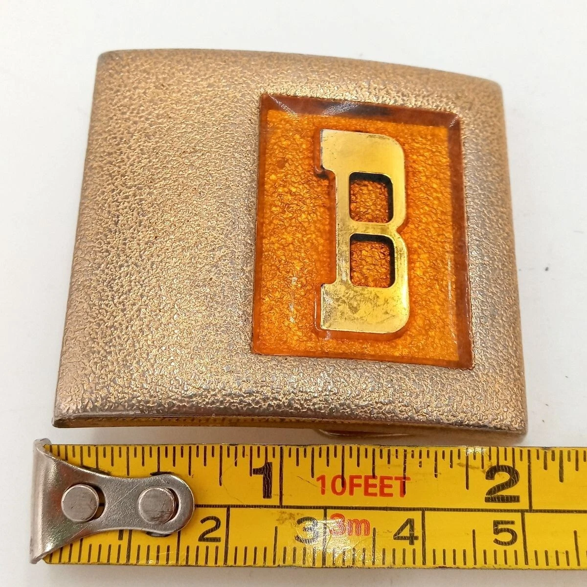 Letter b 2025 belt buckle