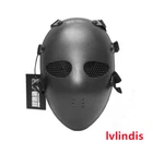US Tactical Airsoft Paintball Black Full Face Mask Outdoor Protective Cos Prop