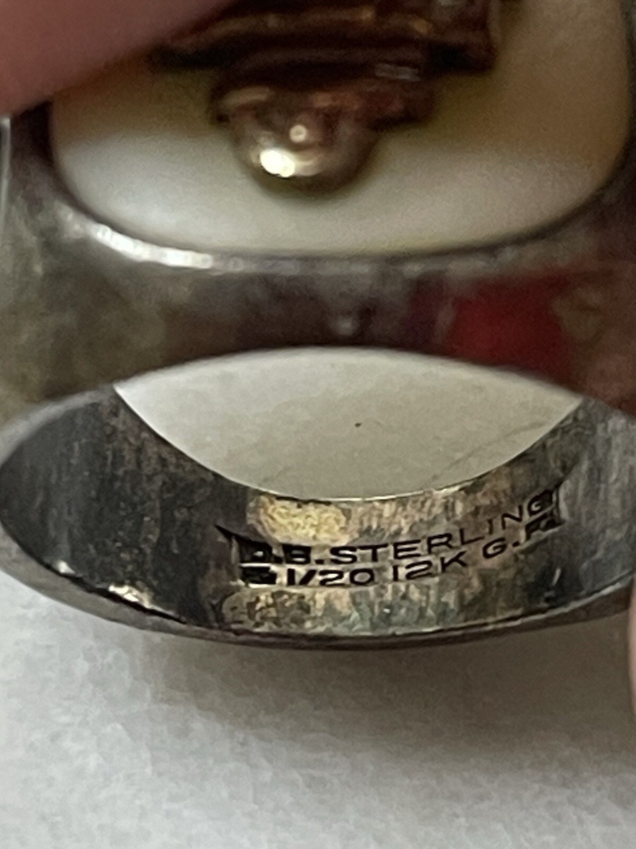 1945年 US.NAVY ヴィンテージスプーンリング　17号 1945年 US.NAVY ヴィンテージスプーンリング 17号 Vintage US