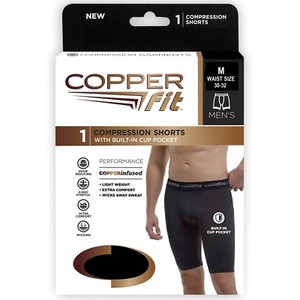 copper compression shorts