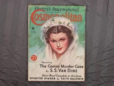 Hearst's International Cosmopolitan July 1934 Harrison Fisher 8 1/2 x 11 1/2
