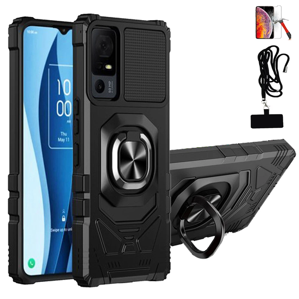 Phone Case for Nokia C300 / G100 Shock Absorbing Lanyard CrossBody NeckLace