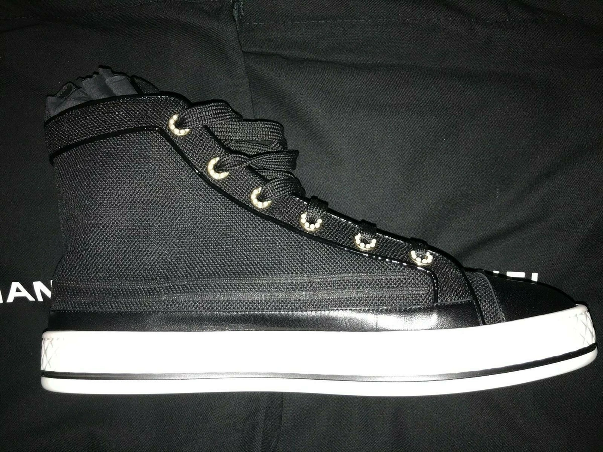 Chanel women casual high top shoes limited edition