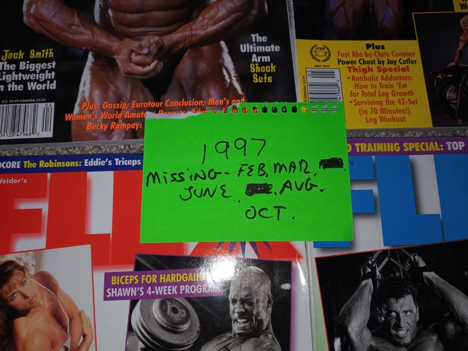 (7) 1997 FLEX muscle/fitness magazines - Image 2 of 3