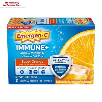 Immune+Triple Action Immune Support Powder,Betavia(R),1000Mg VitaminC,B Vitamins