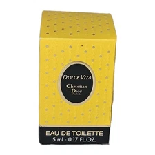 Christian Dior Dolce Vita 5 ml Perfume BOX Only EMPTY BOX With Insert Excellent