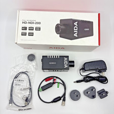 AIDA Imaging HD-NDI-200 Full HD IP / NDI|HX2 POV Camera with 4mm HD Lens