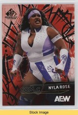 2025 SP Game Used AEW Red Nyla Rose #53 READ 0w6