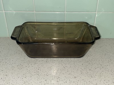Anchor Hocking Amber Glass Bread Pan Loaf Dish - 1.5 Quart - 5.25'' x 9'' x 2.75''
