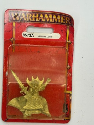 OOP Warhammer Citadel 8572A Vampire Lord Metal Blister Pack GW Undead Sealed