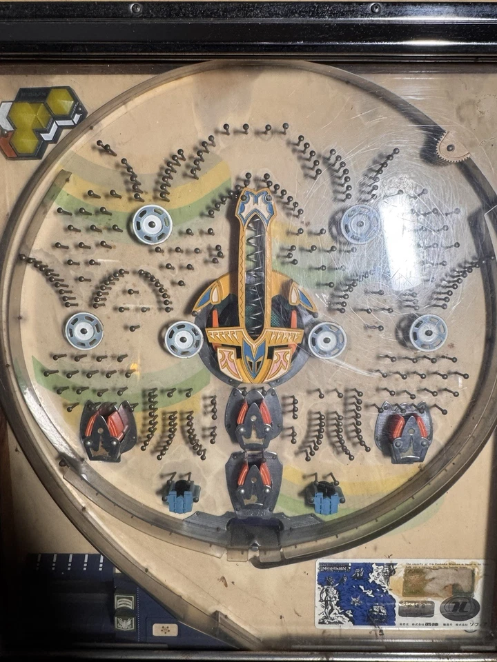Como está: Máquina de Pinball Arcade Japonesa Nishijin Pachinko De Colección Foto 3 de 4