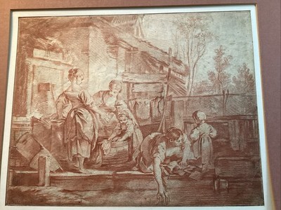 Gilles Demorteau Crayon Manier
