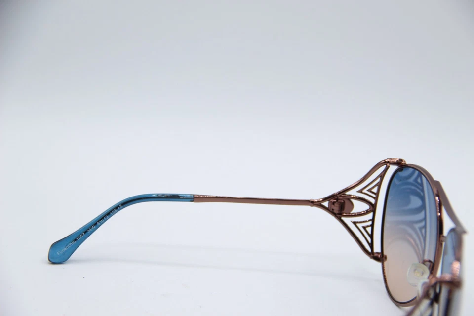 НОВЫЙ ROBERTO CAVALLI FUCECCHIO 1057 34W КОРИЧНЕВЫЙ СИНИЙ ПОДЛИННЫЙ СОЛНЦЕЗАЩИТНЫЕ ОЧКИ 61-12 - Изображение 3 из 4